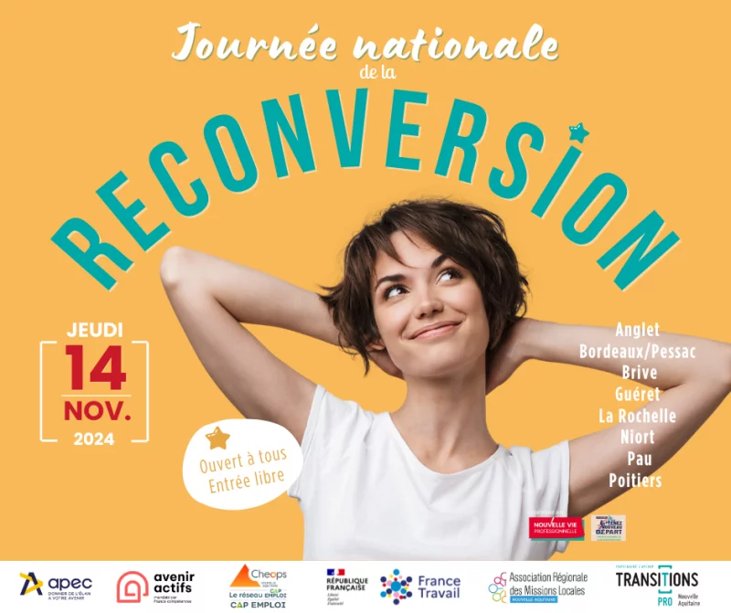 Journée nationale de la reconversion - 14 novembre 2024